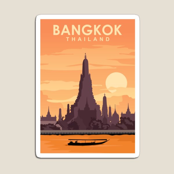 Kids Toys Bangkok - Bangkok Poster da viaggio Stampa artistica