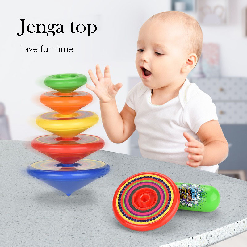 Kids Toys Under 500 - Giocattolo Girevole Impilabile per Bambini con