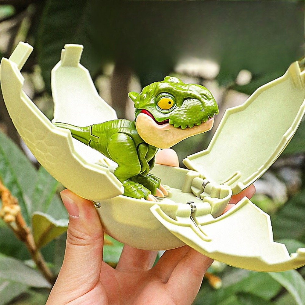 Dinosaur Figurine Set - Giocattolo per bambini: Uovo di dinosauro