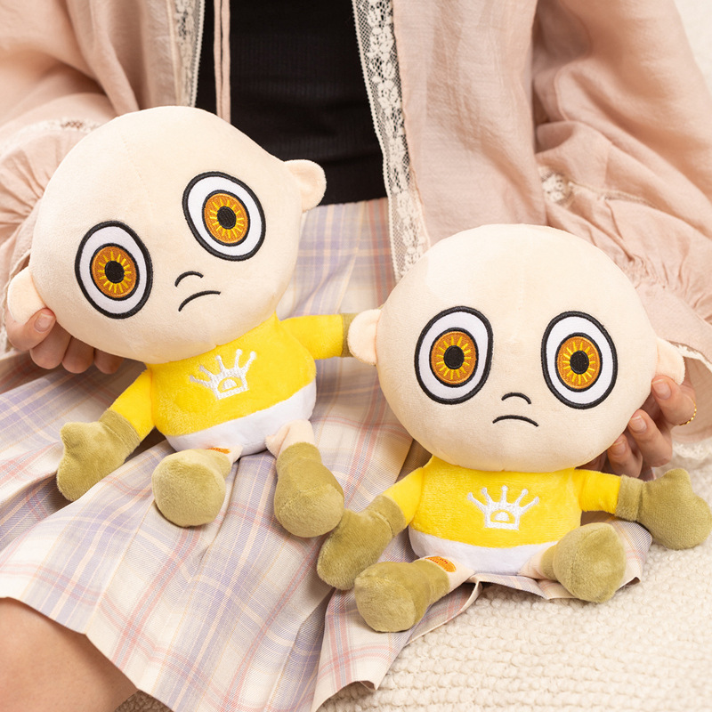 Kids Toys Young - Peluche Bambino in Giallo da 26