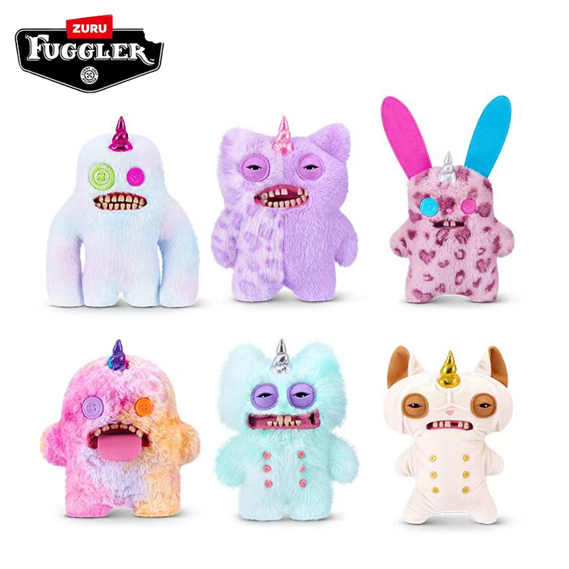 Unicorn Stuffed Toy - Nuova Serie Fuggler Unicorn: Peluche Morbido