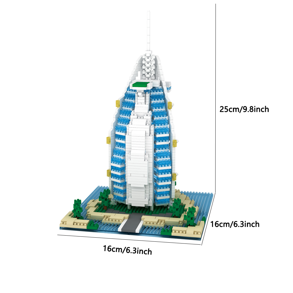 Kids Toys Dubai - Knew costruito Dubai Skyline Building Block
