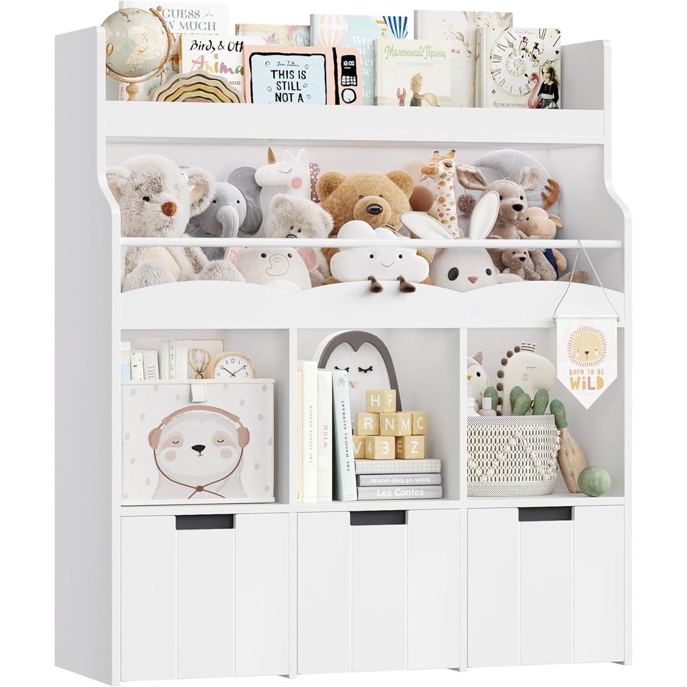 Kids Toys Kids Toys - Organizzatore per Giocattoli con Libreria, Scaffale