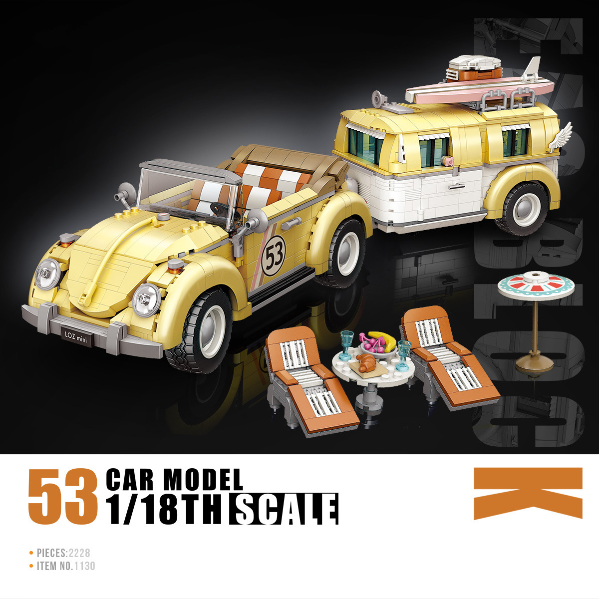 Kids Toys Brands - Idea Scala 1:18 Das Auto Beetles