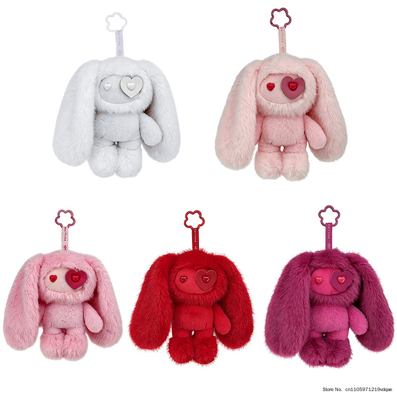 Kids Toys Bag - Portachiavi Peluche Coniglio Juju Carino, Occhi