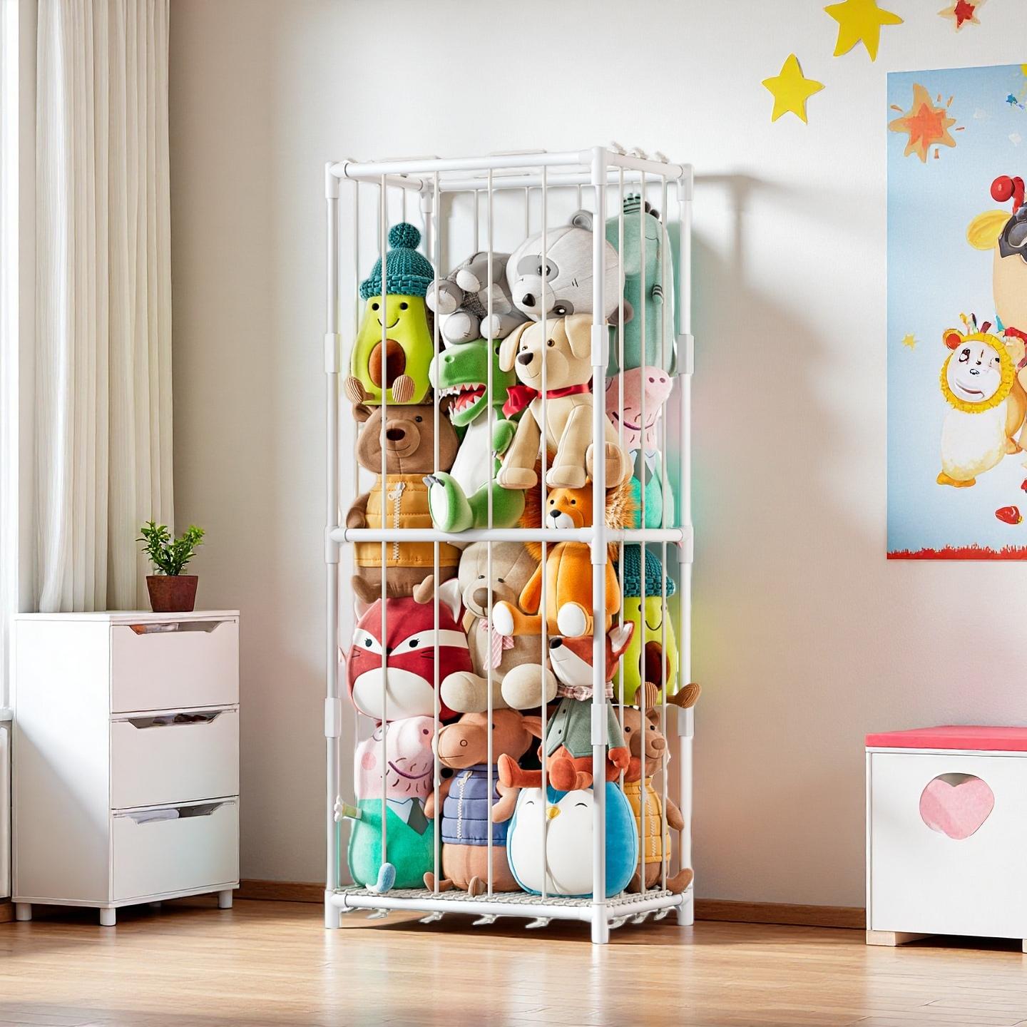 Kids Toys Kids Toys - Organizzatore Verticale per Peluche a Tema