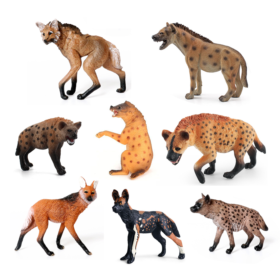 Kids Toys Dog - Iena della fauna selvatica in plastica