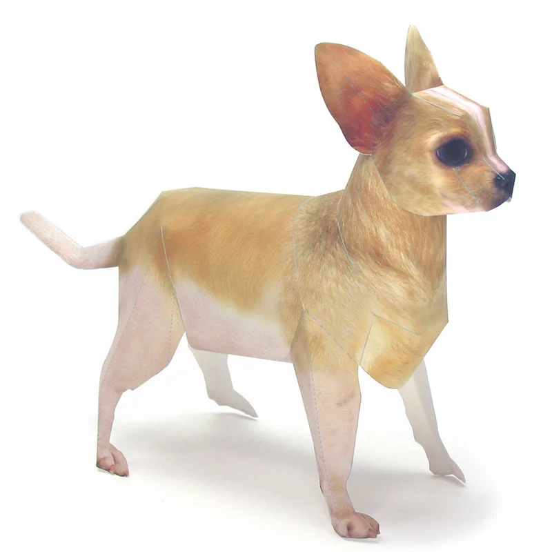Kids Toys Dog - Chihuahua Cane Origami Arte Pet Modello