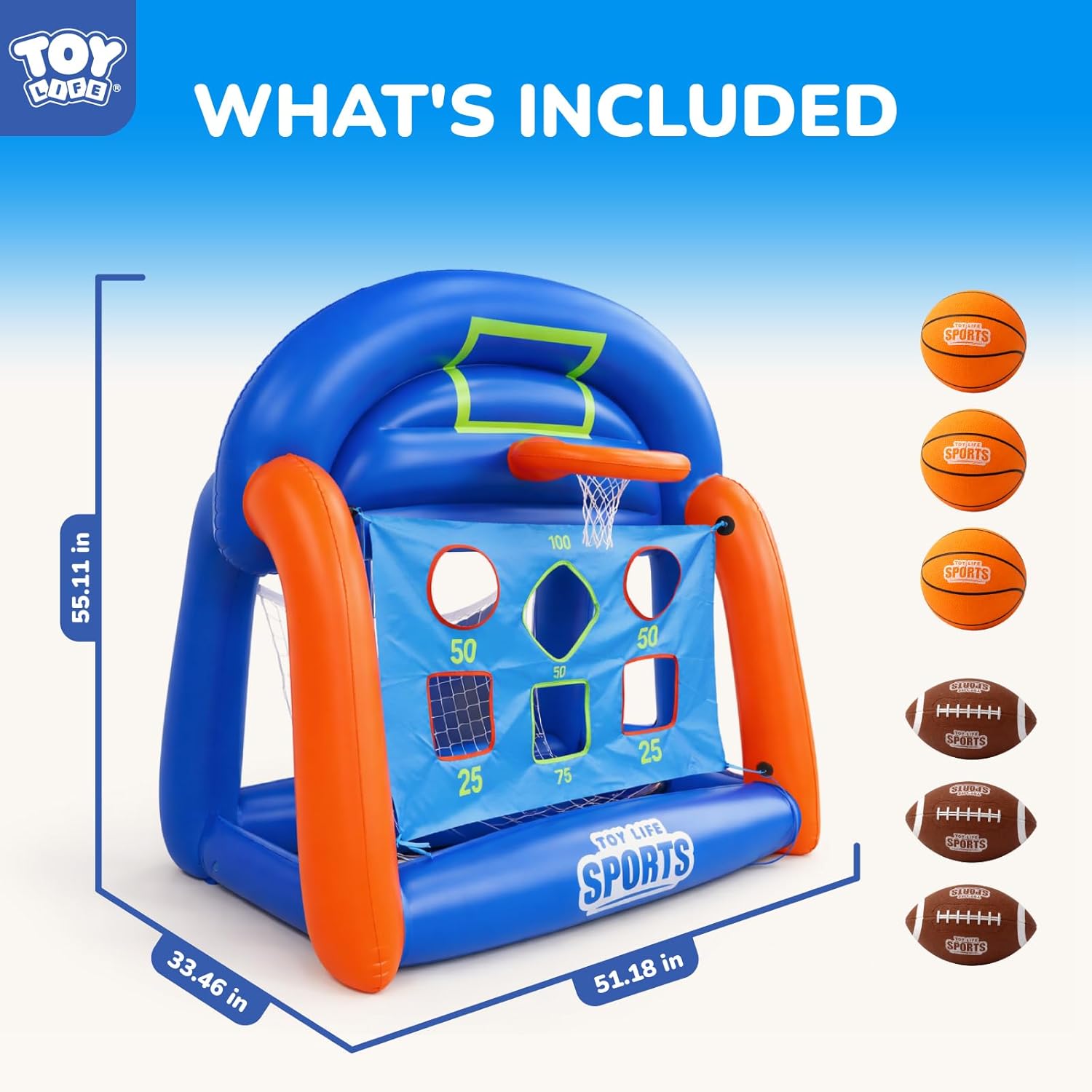 Giochi Gonfiabili Multisport p - Kids Toys Kids Toys recensione e prezzo