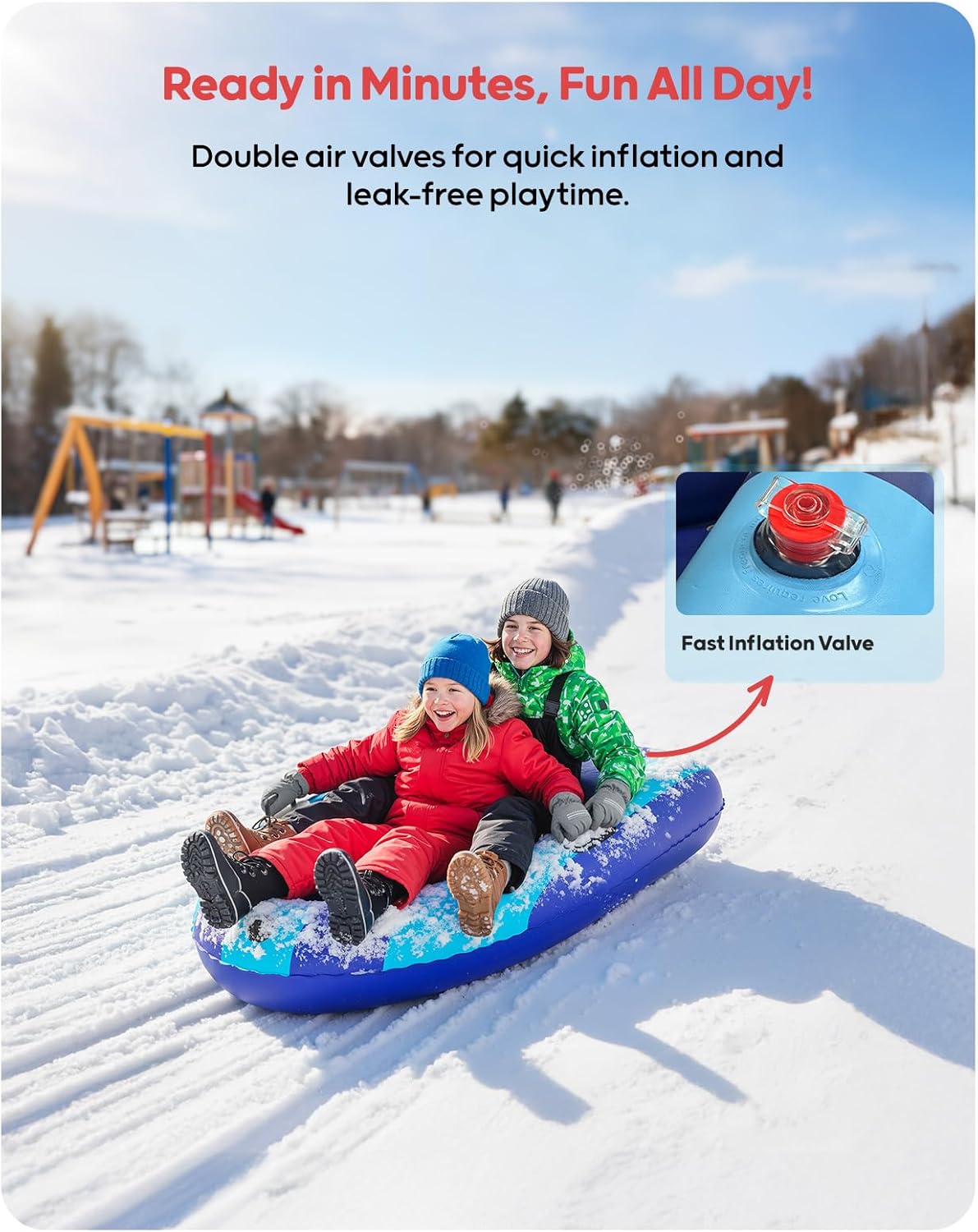 Slitta Gonfiabile in PVC QPAU  - Kids Toys Kids Toys recensione e prezzo