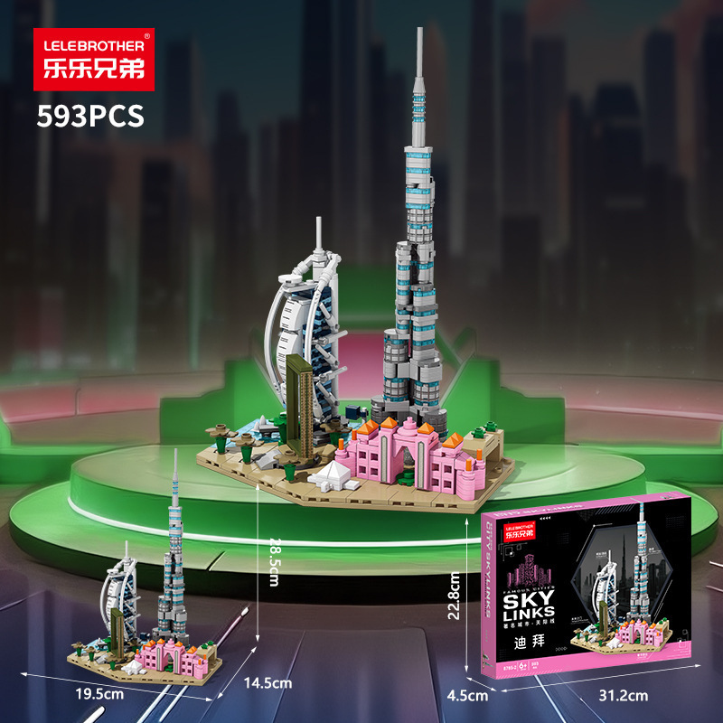 Famoso città Skyline Building  - Kids Toys Dubai recensione e prezzo