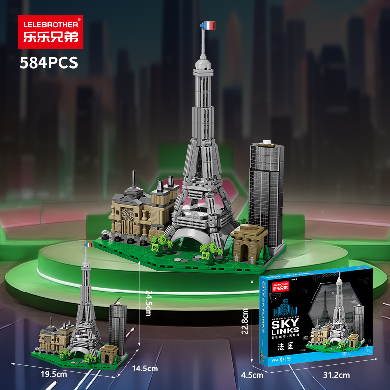 Famoso città Skyline Building  - Kids Toys Dubai recensione e prezzo