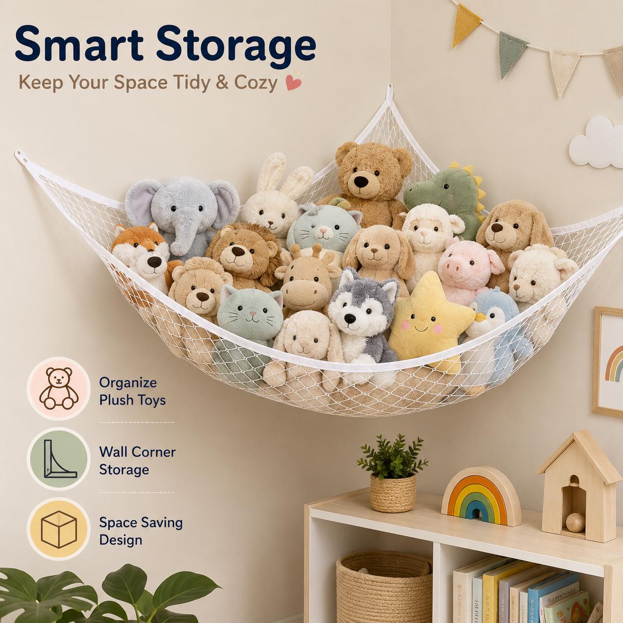 Amaca portaoggetti in rete per - Kids Toys Kids Toys recensione e prezzo