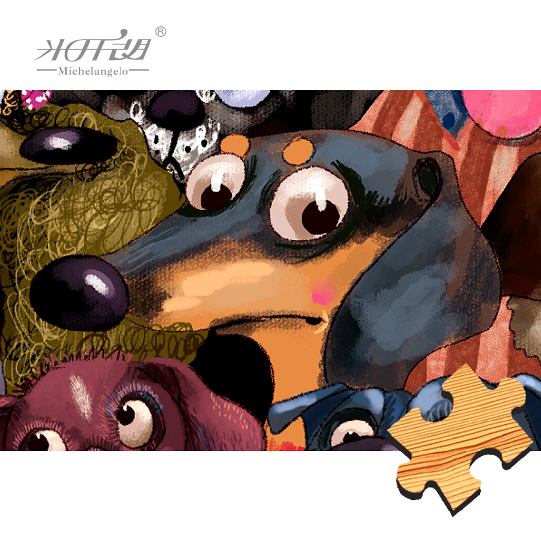 Michelangelo Puzzle in legno 5 - Kids Toys Under 1000 recensione e prezzo