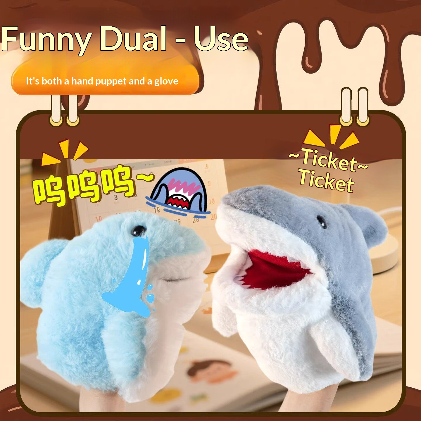 Pupazzo a mano a forma di squa - Kids Toys Young recensione e prezzo