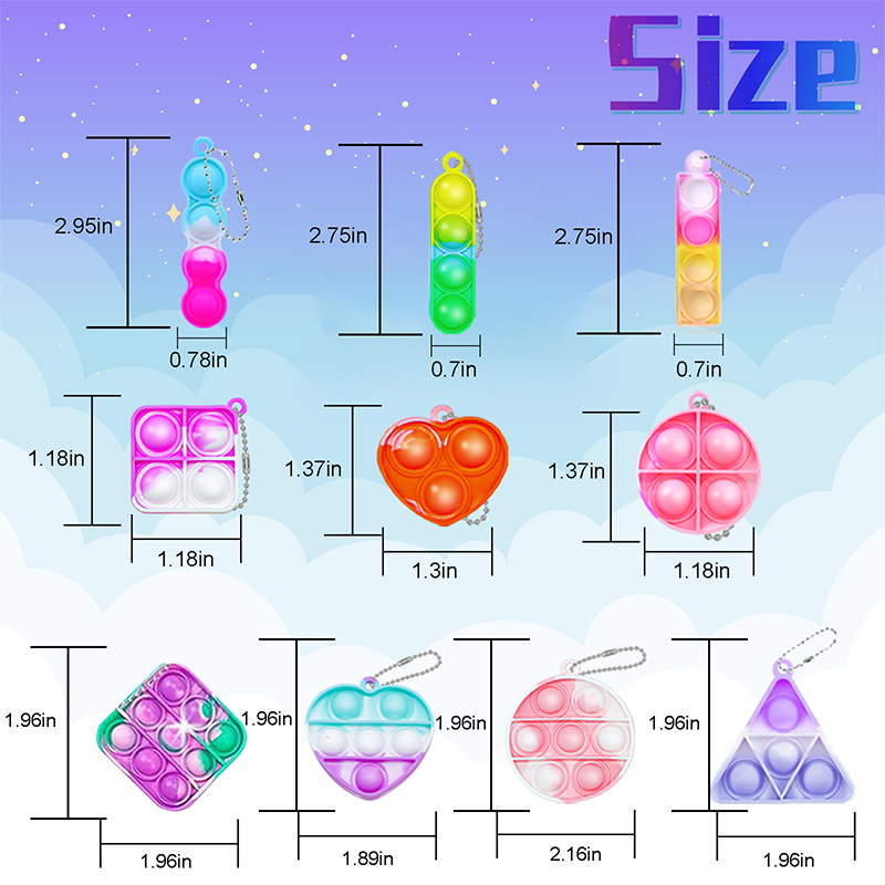 Mini Portachiavi Pop Fidget To - Kids Toys Kids Toys recensione e prezzo