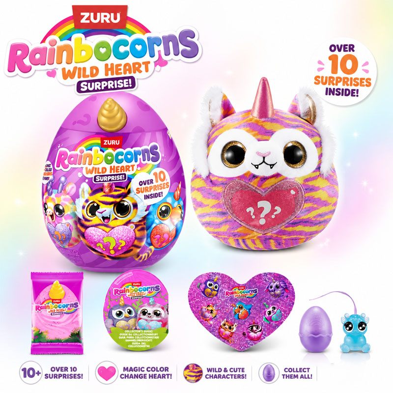 ZURU Rainocorns Wild Heart Sur - Unicorn Stuffed Toy recensione e prezzo
