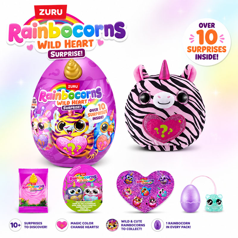 ZURU Rainocorns Wild Heart Sur - Unicorn Stuffed Toy recensione e prezzo
