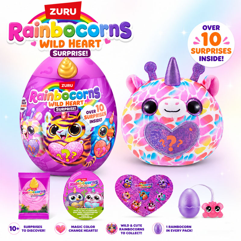 ZURU Rainocorns Wild Heart Sur - Unicorn Stuffed Toy recensione e prezzo